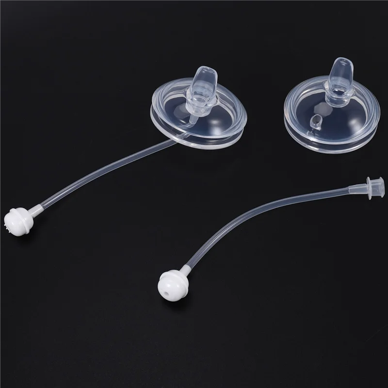 6 قطع من حلمات صنبور سيبي لزجاجة الأطفال كوموتومو وزجاجة أطفال ميسون سهلة التنظيف ومقاومة للانسكاب، قطر 7 سم