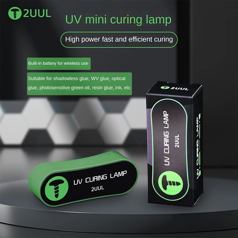

УФ-лампа 2UUL для отверждения, умная Светодиодная лампа для технического обслуживания телефона, инструменты для ремонта печатных плат