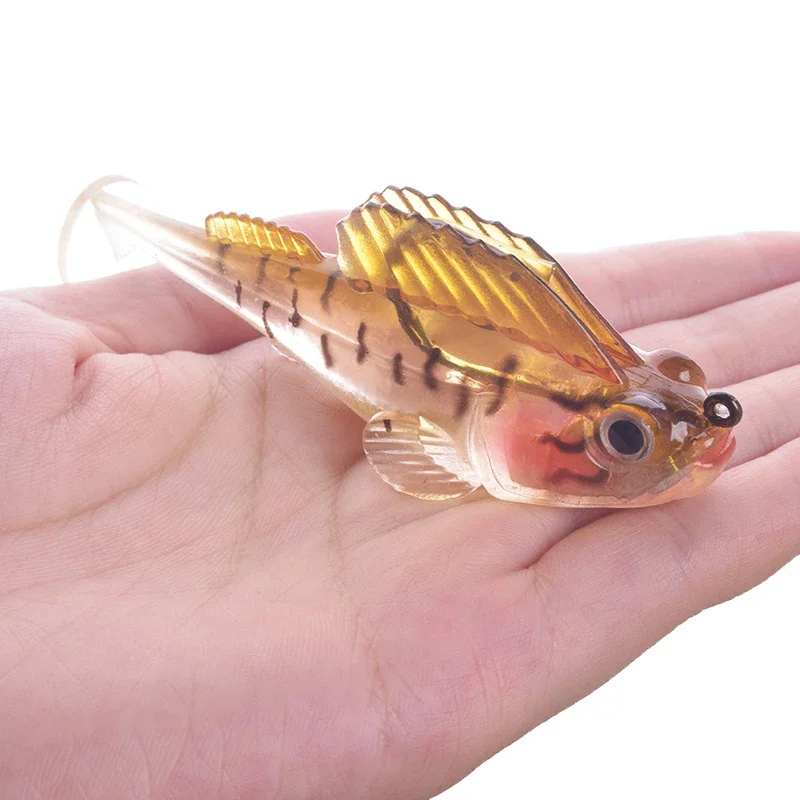 Wobblers silicona soft bait – Swimbaits lucio perca trucha - imagen 4