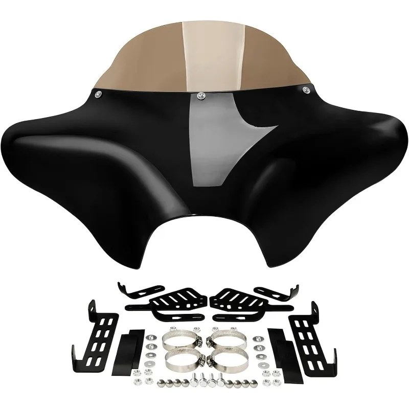 TCMT الخارجي Batwing هدية الزجاج الأمامي جبل مجموعة أدوات صالح لياماها الخامس ستار 650 1100 الكلاسيكية 1998-2011 الظل ACE 1995-2000