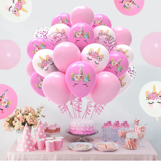 Balony jednorożec zaopatrzenie firm balon lateksowy dla dzieci kreskówka zwierzę koń pływający globus Baby Shower jednorożec dekoracje na imprezę urodzinową