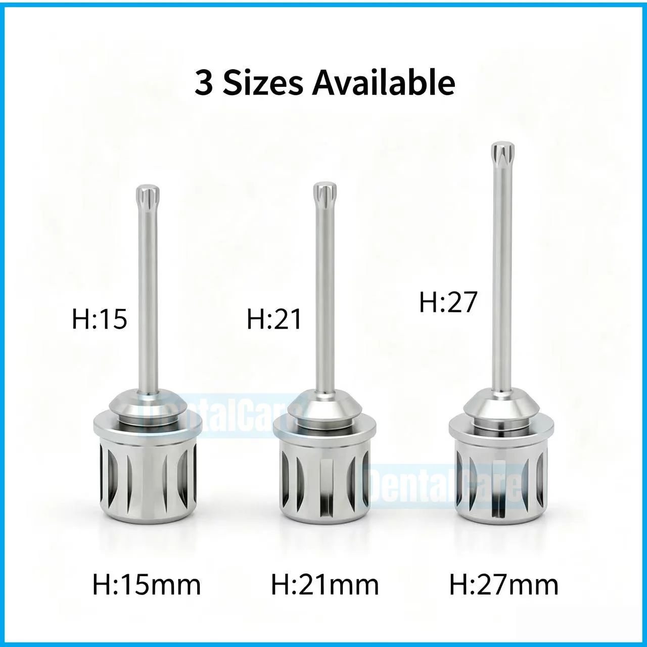 Dental Implant Repair Screwdriver For ITI Straumann System Stainless Steel Ratchet Wrench Drive 15mm/21mm/27mm