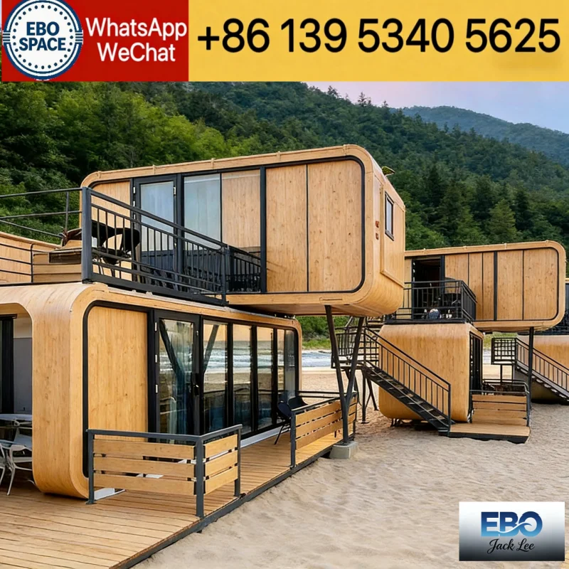 Prefab Expandable Container House Modular System Fast Assembly Cost Saving for Residential  Construction Projects Worldwide