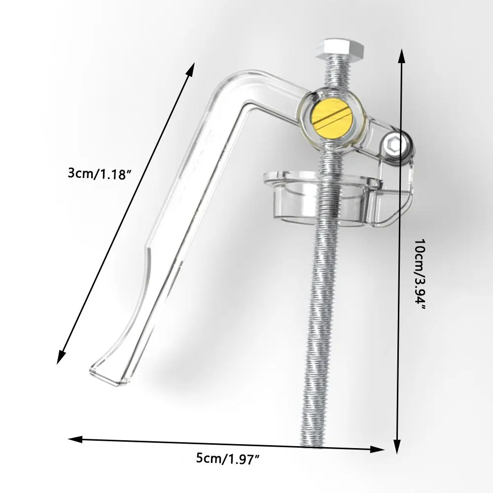 Portable Solder Paste Booster Alloy Steel Tube Piston Plunger Dispenser Labor Saving Manual Syringe Soldering Propulsion Tool