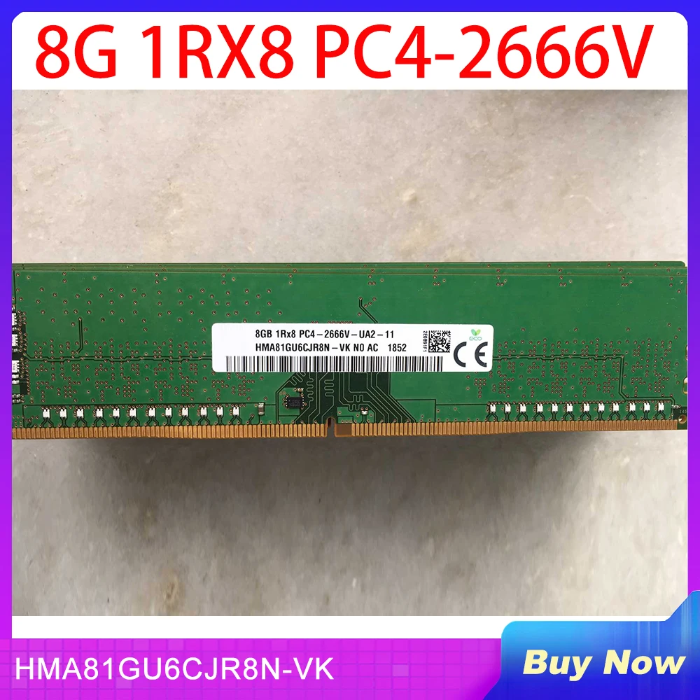 

1 шт. 8G 1RX8 PC4-2666V для серверной памяти SKhynix HMA81GU6CJR8N-VK