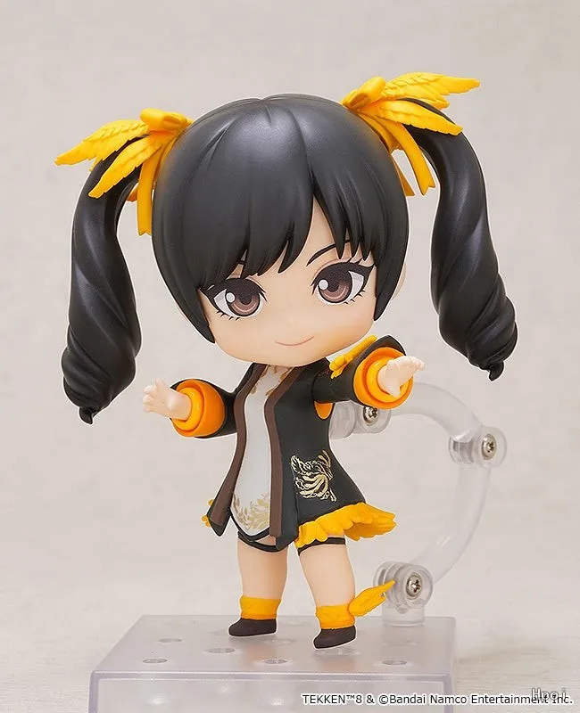 In Stock Original GSC Nendoroid 2407 Tekken 8 Ling Xiaoyu Anime Figure Ornament Model Collection Toy Gift