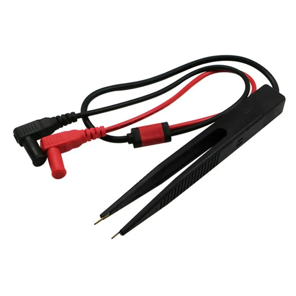 LCR Digital Multimeter Probe Tweezers SMD Inductor Test Leads Clip Needle Tip Meter Cable Set for Resistor Capacitor Test Pen