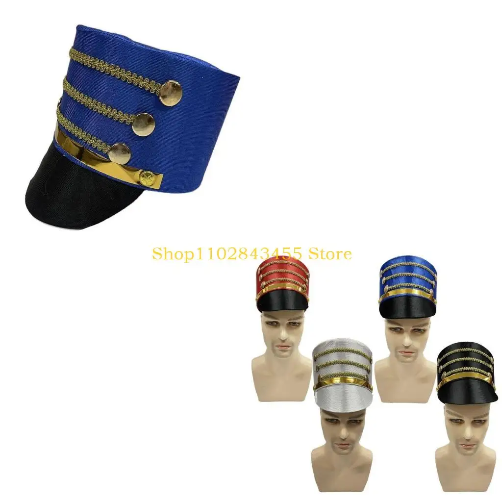 49MC Elegant Nutcrackers Tall Hat Comfortable Nutcrackers Soldier Hat Unisex Hat for Various Ages