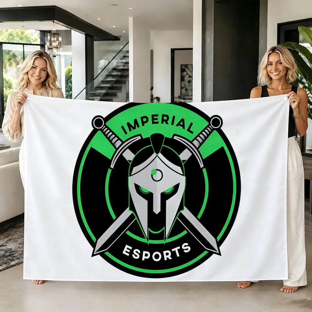 IMP Brazil I-ImperialS Esports Flags Tapestry Creative Pattern Photo Living Room Wall Art Party Outdoor Decor