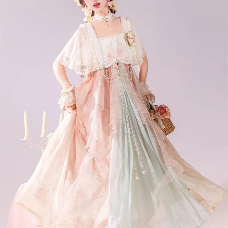 

Daily Han Gorgeous Flower Wedding Tea Party Elegant Dress