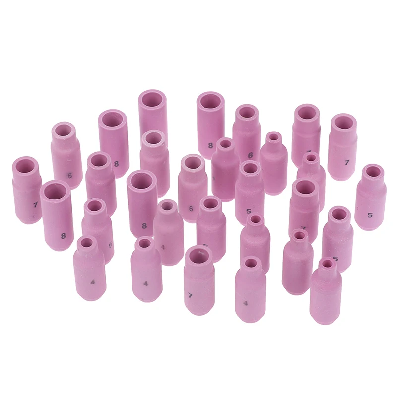 5PCS 10N49/50 Plasma Cutting Ceramic Cups Alumina Nozzle Cups TIG Welding Large