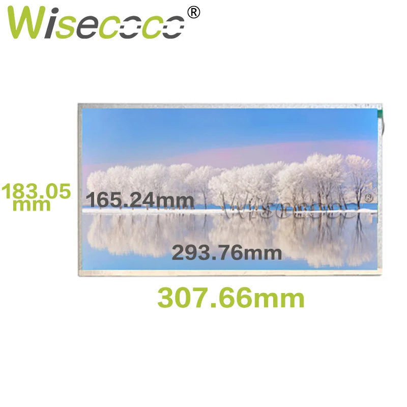 13.3 Inch Sunlight Readable Screen Display 1920x1080 IPS 1000 Nits High Brightness LCD Display Wide Temperature Panel