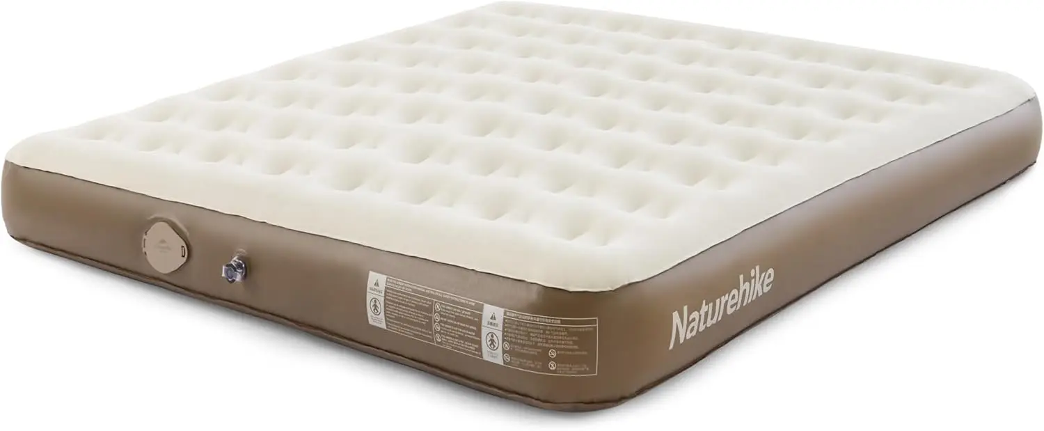 

Luxury Air Mattress Size with Removable Built-in Electric Pump, 79 * 59in Extra Wide Inflatable Mattress for Ho