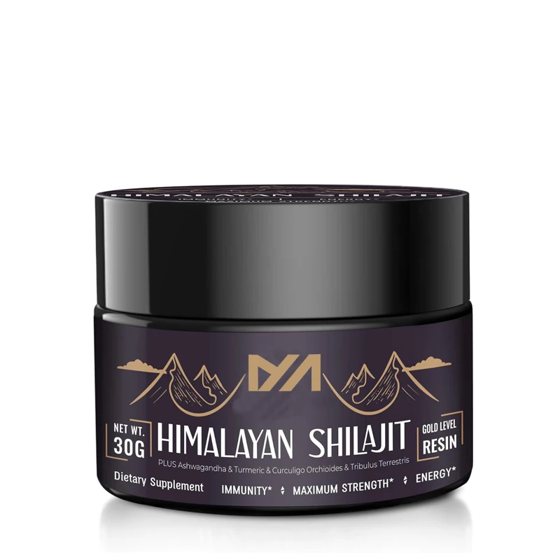 

600mg Shilajit pure Himalayan organic Shilajit resin - containing organic Ayurveda mixture, energy, strength, and immunity