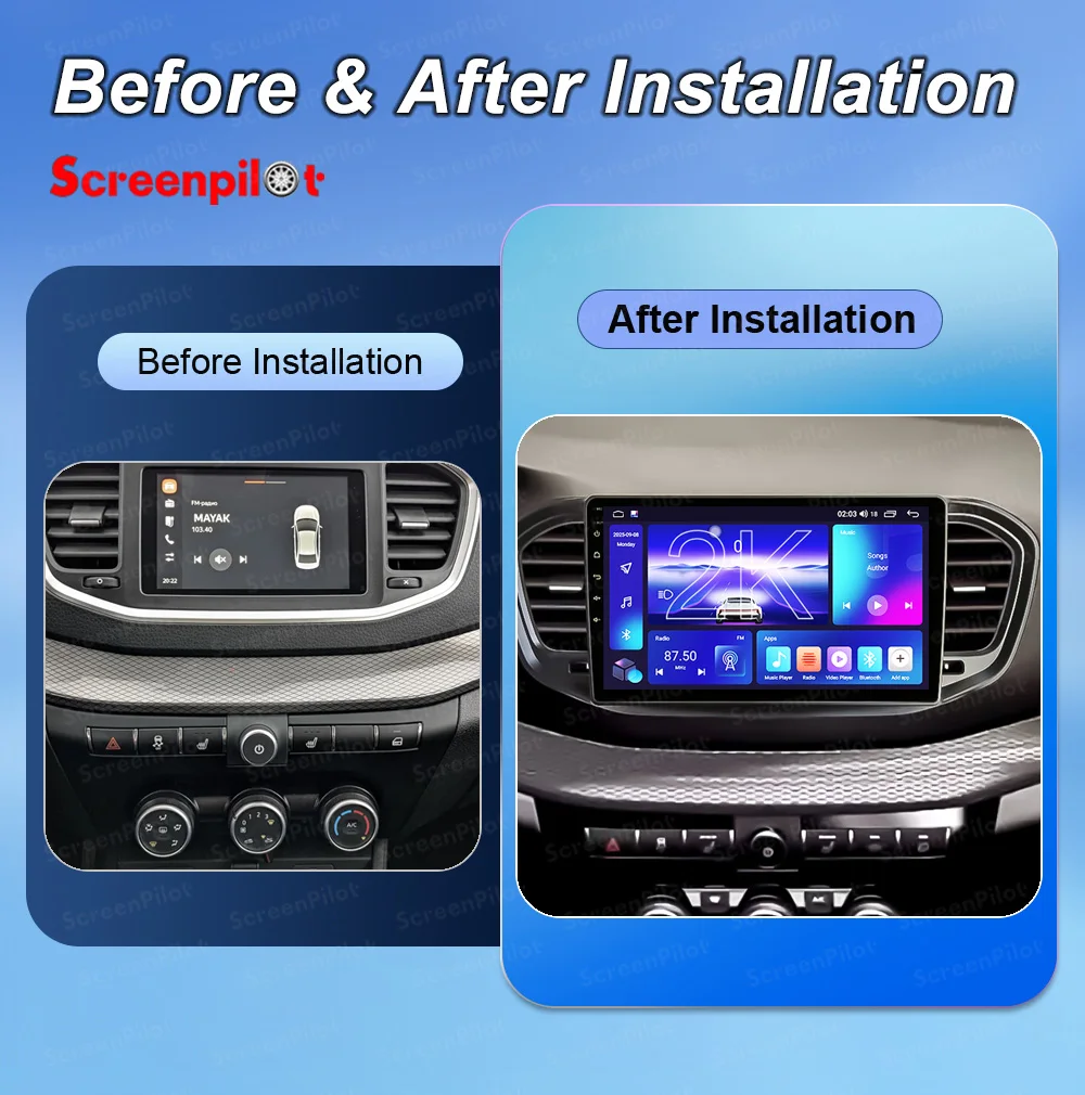 Android16 For LADA Vesta NG 2023 - 2025 Carplay Auto Car Radio Multimedia Player 2K Screen Autoradio Stereo 2din Snapdragon