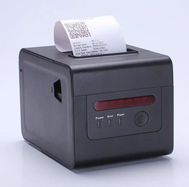 Dust/Water Proof 80mm WIFI POS Receipt Thermal Printer With Auto-cutter for Kitchen