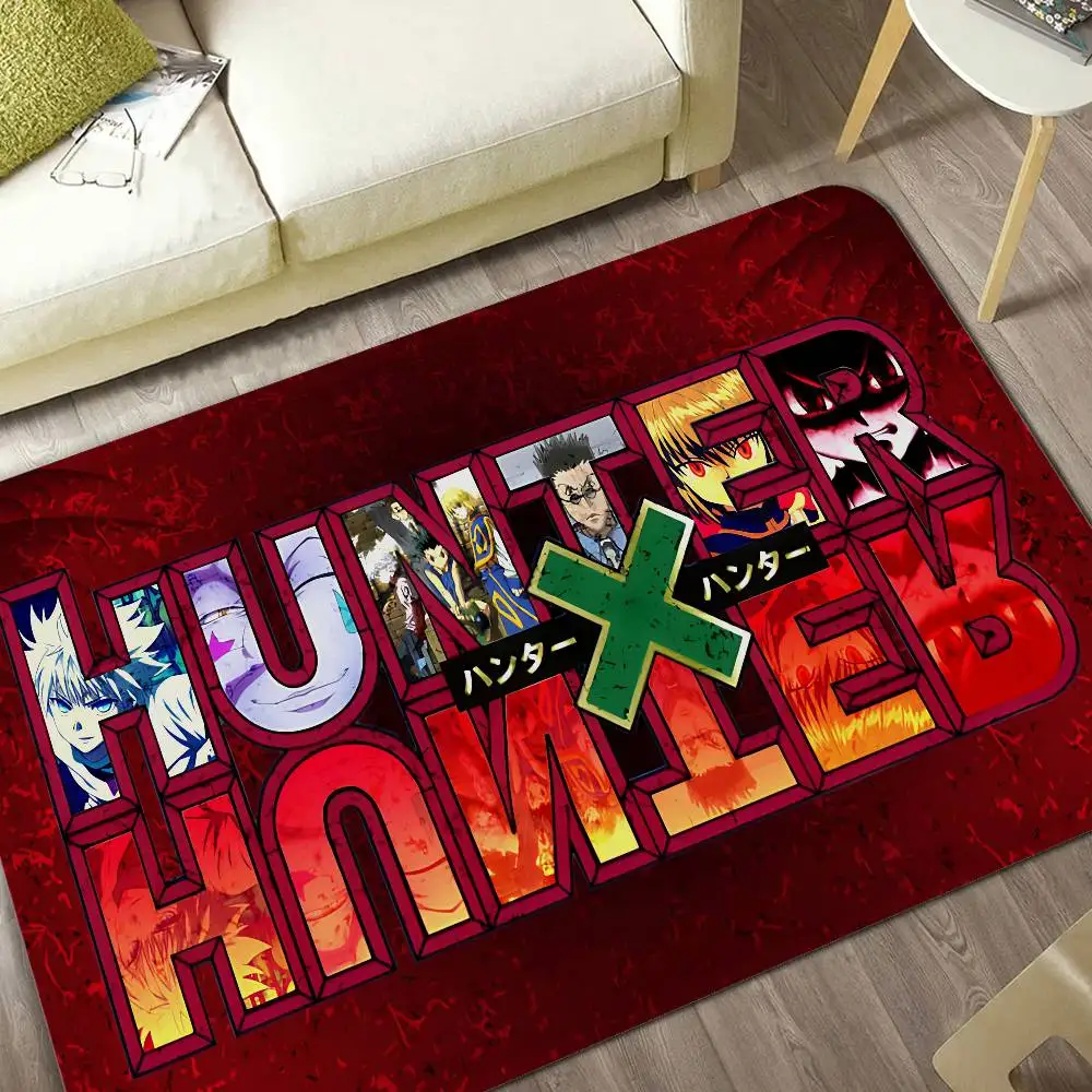 Hunter X Hunte Anime Door Mat Kids Room Bedroom Decoration Balcony Anti-Slip Doormat Living Room Doormat Area Rug