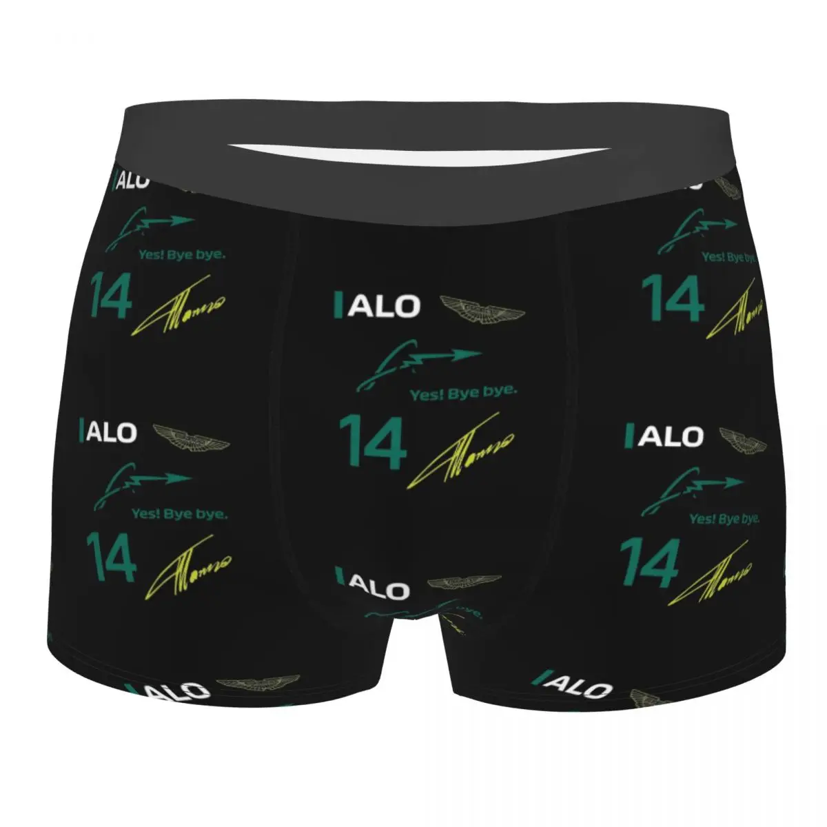 Fernando Alonso 2023 Spain Men Underwear Boxer Shorts Panties Funny Polyester Underpants for Male S-XXL