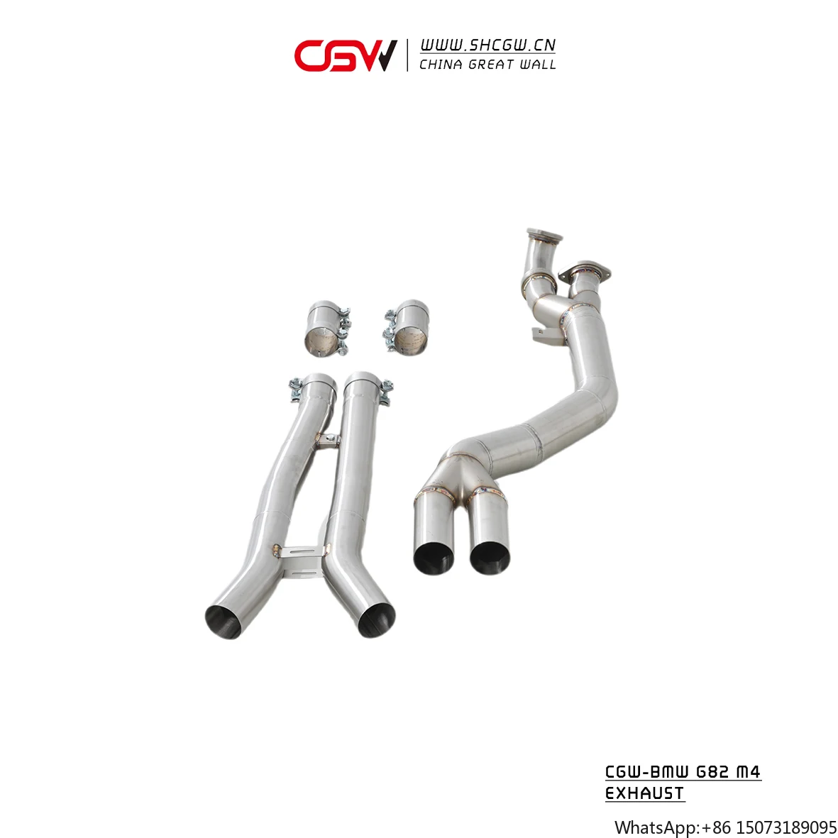 CGW  Titanium Midpipe Exhaust for F80 F82 F83 M3 M4