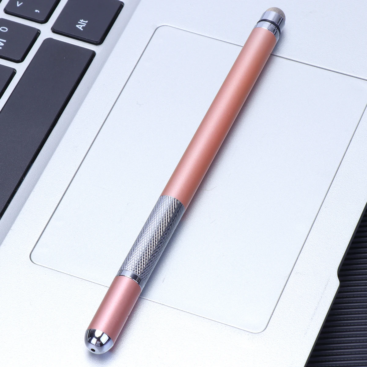 

Premium Double Capacitive Stylus Gold Aluminium Alloy for Phone Tablet Drawing Note Taking Playing Games Handwriting