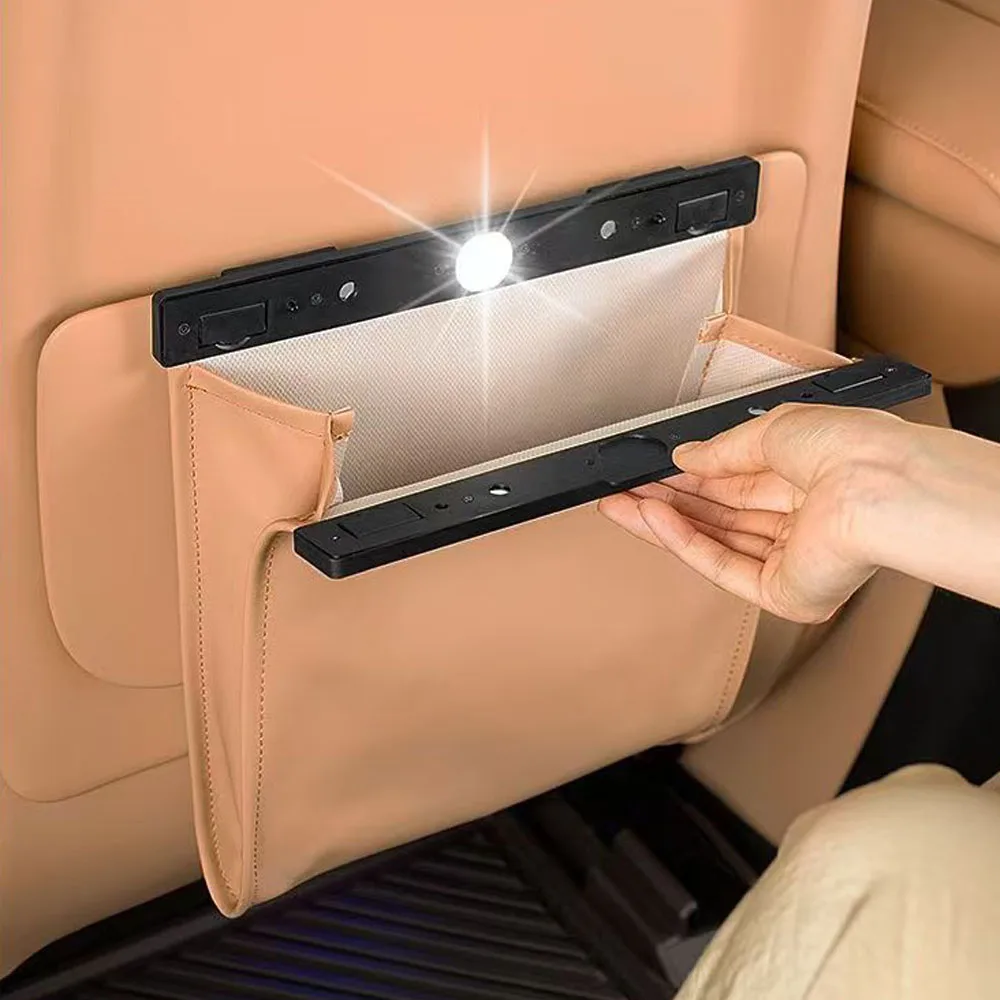 For AITO WENJIE M7 Car 2024 New Mounted Garbage Bag Bin Rear Seat Dedicated Back Mounted Magnetic Suction Accessories