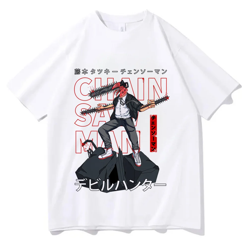 Chainsaw Man t-shirt teen clearance sales cute scene  dollette grunge tshirt jojifuku cutecore streetwear