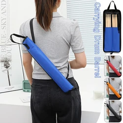Drum Stick Bag Shoulder Thickened Portable Drum Stick Bag 600D Oxford Waterproof Jazz Drum Stick Backpack Bag Music Book Handbag
