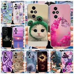 For Honor 200 Pro Case ELP-AN00 Stylish Painted Cover Clear Silicone Phone Case For Honor 200 Lite Honor200 Lite Funda Soft Bags