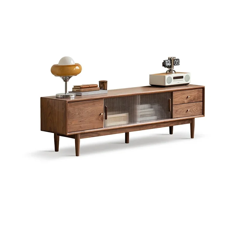 

Wooden Luxury Tv Stand Cabinet Furniture Salon Living Room Table Cheap Comfortable Decoration Mueble Para Tv Console Unit
