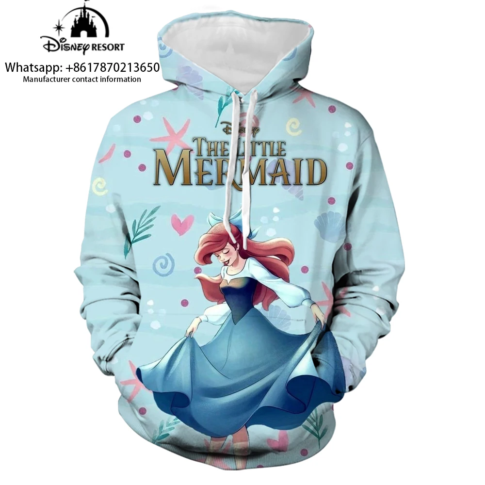 Sudadera con capucha de Lilo y Stitch para niño y mujer, suéter informal con estampado 3D, estilo callejero, y2k, Primavera, 2024