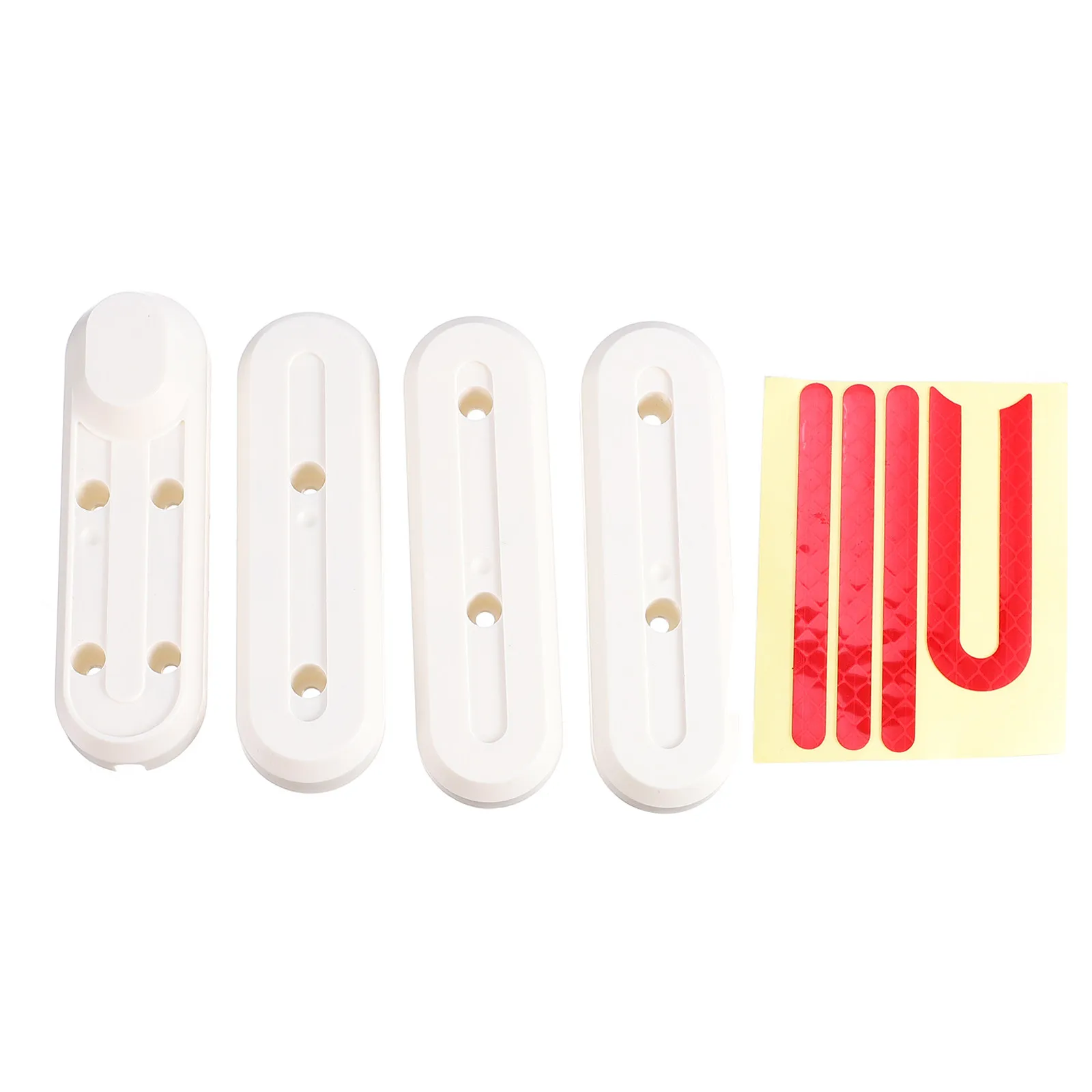 

Scooter Wheel Hubs Cover Strong Wear-Resistant Reflective Stickers Front Rear Protective Shell Solid Replacement for Millet 1S