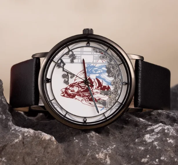Anime Grandmaster of Demonic Cultivation Wei Wuxian relojes Cosplay Unisex hombres mujeres estudiante pantalla táctil reloj impermeable regalos