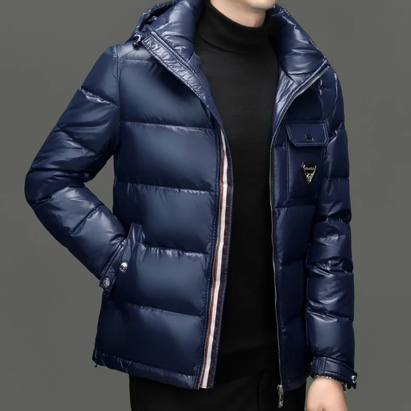 Luxury Down Jacket Designer Clothes Men Hooded Padded Duck Down Men's Lightweight Padding Mens Jackets Warm Man Winter Coat