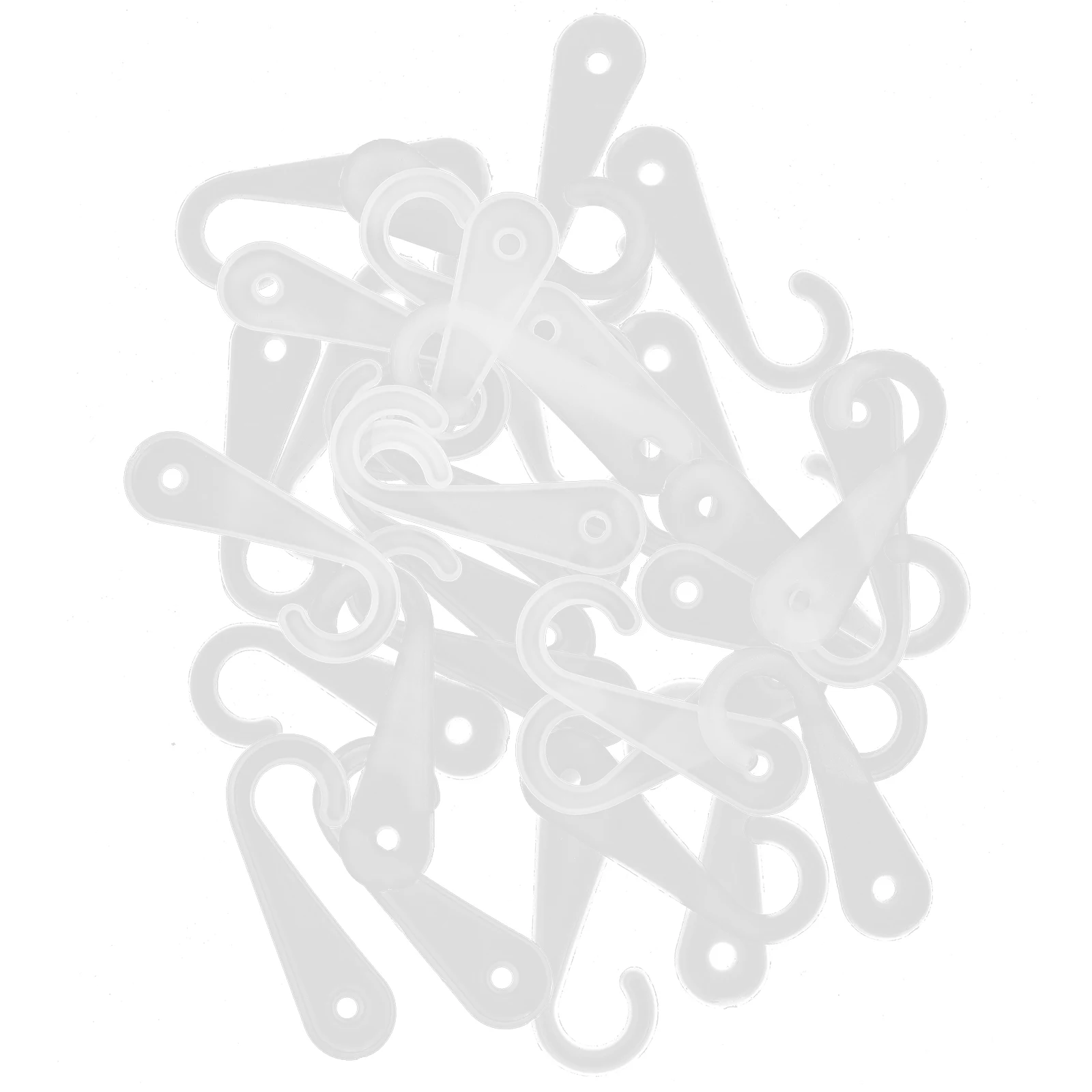 

500pcs Plastic Hooks for Hanging Socks T-Shirts Gloves Toys Small Objects Wall Organizer Space Saver Closet Storage Sock