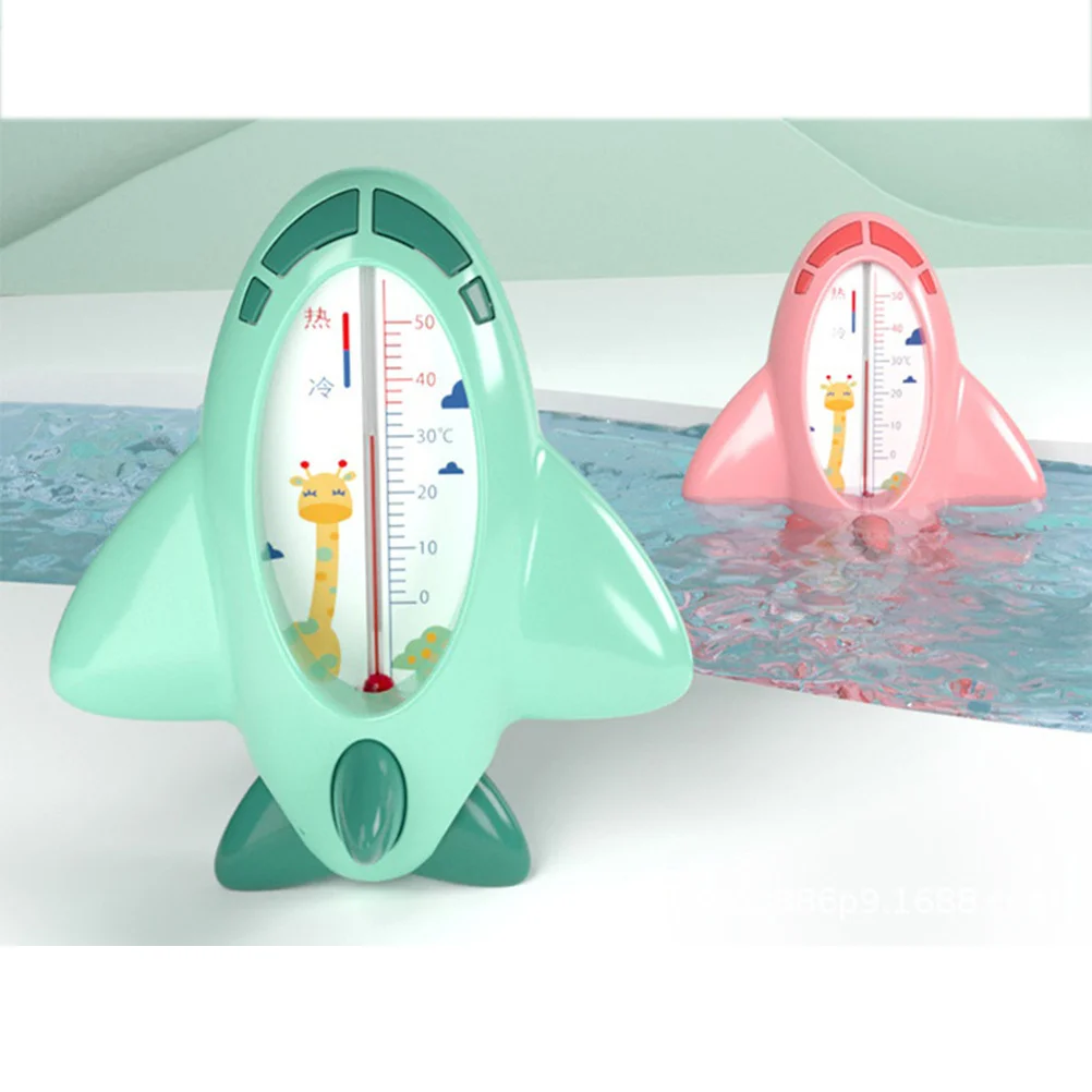 

2pcs Water Thermometer For Baby Bath Adorable Shape Waterproof Temperature Gauge Smart Bathing Sensor For Room Pool Use