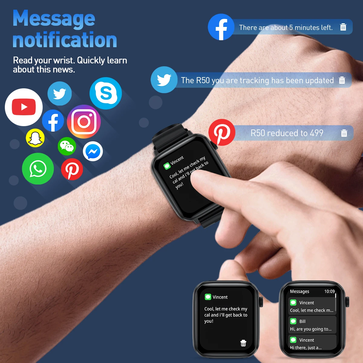 นาฬิกาสมาร์ทวอทช์ LIGE รุ่นใหม - Smartwatch X12 บทวิจารณ์และราคา