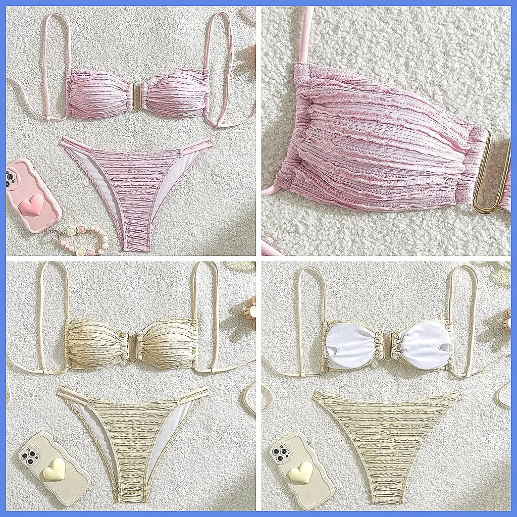 

Sexy Brazilian Bikini Set 2026 Women's Bathing Suits Push Up Swimsuit Beachwear