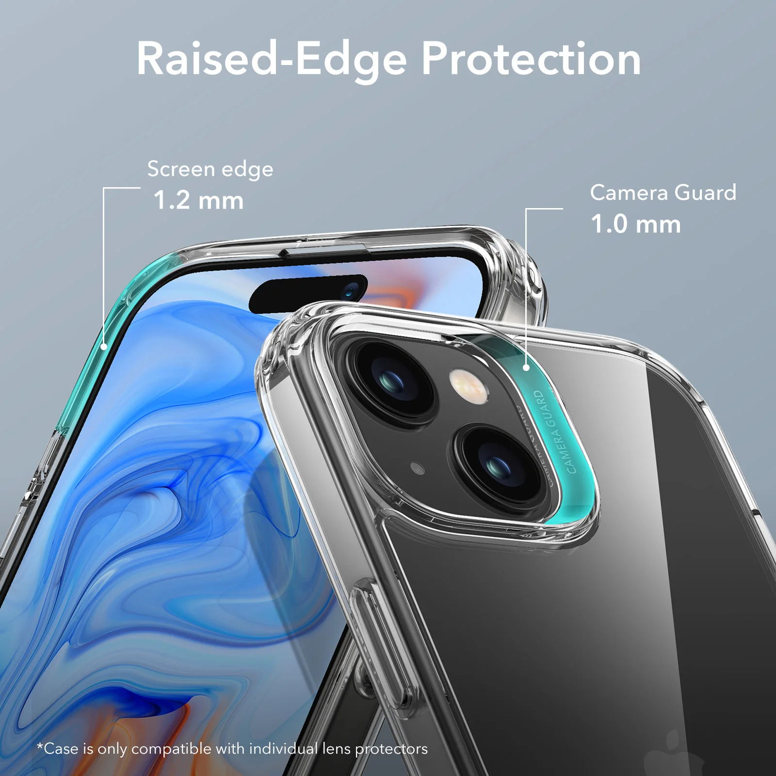 ESR for iPhone 15 Pro Protective Case for iPhone 15 Pro Max Hybrid Protection Case for iPhone 15 Stand Metal Kickstand Case