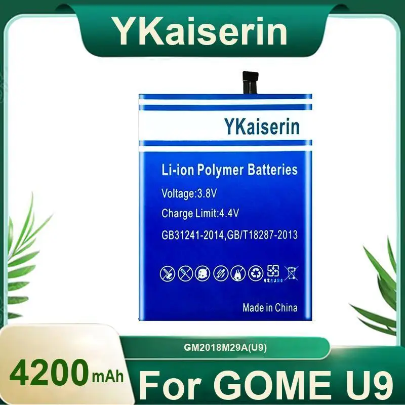 

For Gome U9 Hardwearing 4200Mah Mobile Phone Battery GM2018M29A Stable Power Supply
