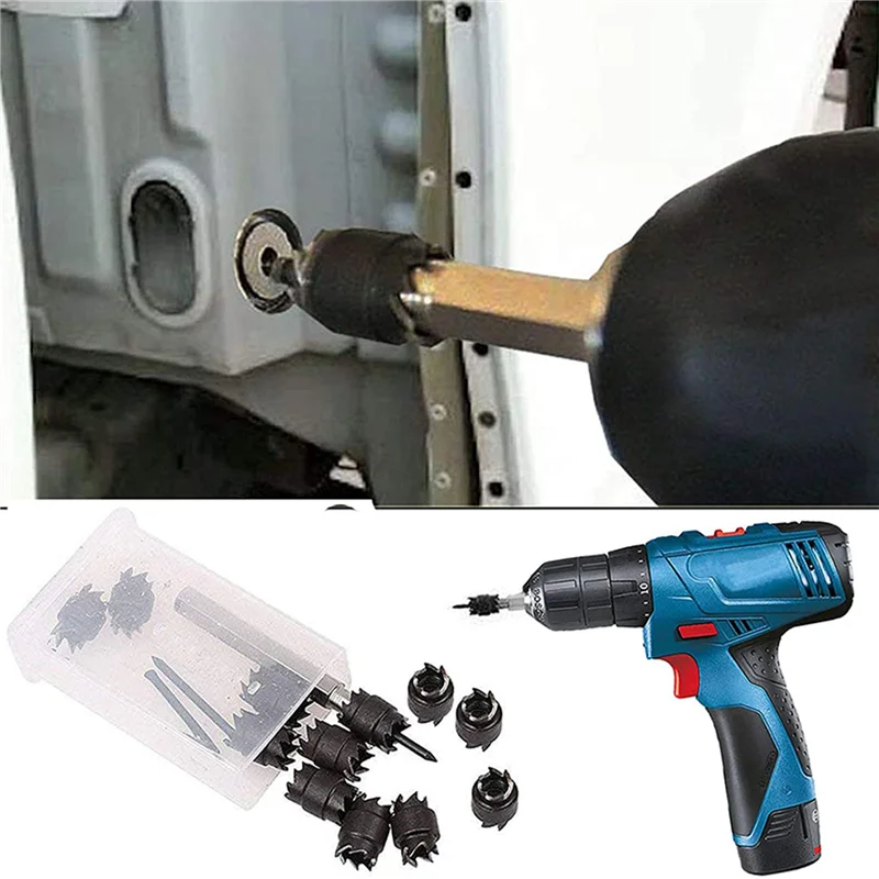 

A47U 28-компонентный двусторонний 3/8-дюймовый набор фрез для точечной сварки из быстрорежущей стали для точечной сварки электрической дрели