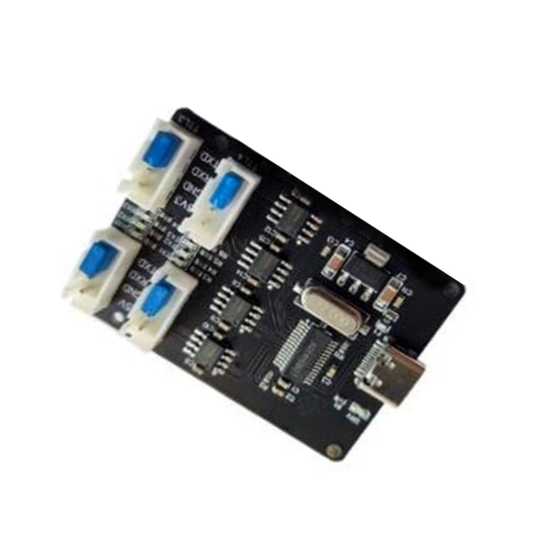 

1 Piece USB To TTL Module CH340 HUB TYPE-C Interface 4-Channel Four Independent TTL