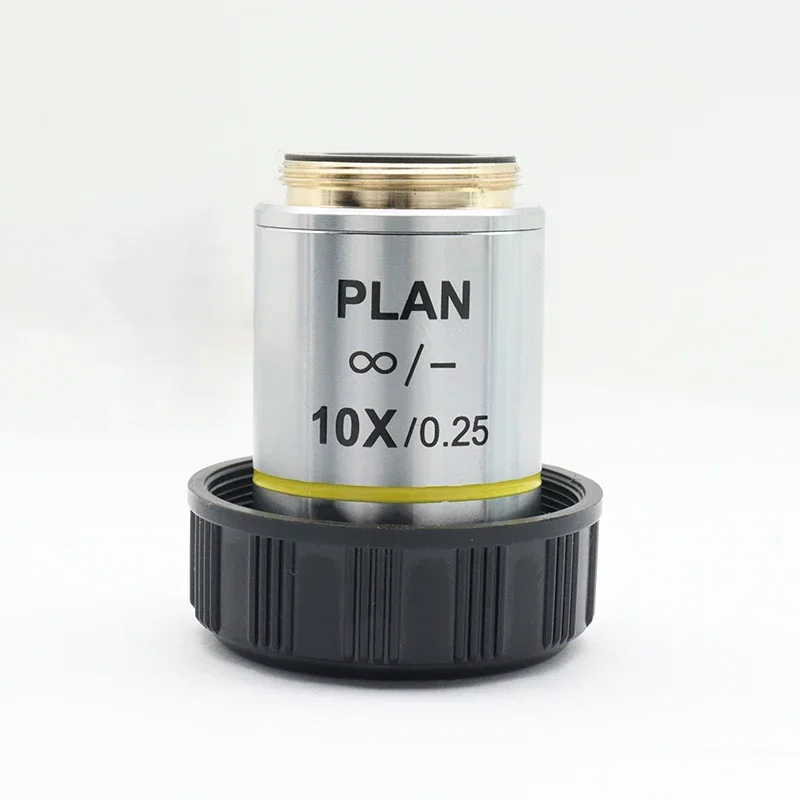 Plan Infinity Objective 10X Professional Microscope Objective 195 Achromatic Objective Microscope Parts