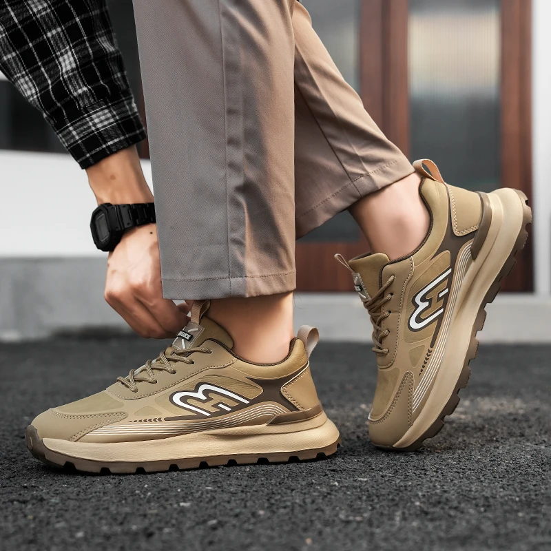 

Men'S Four Season Sports Shoes Are Breathable Lightweight Non Slip And Soft Soled Suitable For Daily Jogging And Walking 39-44