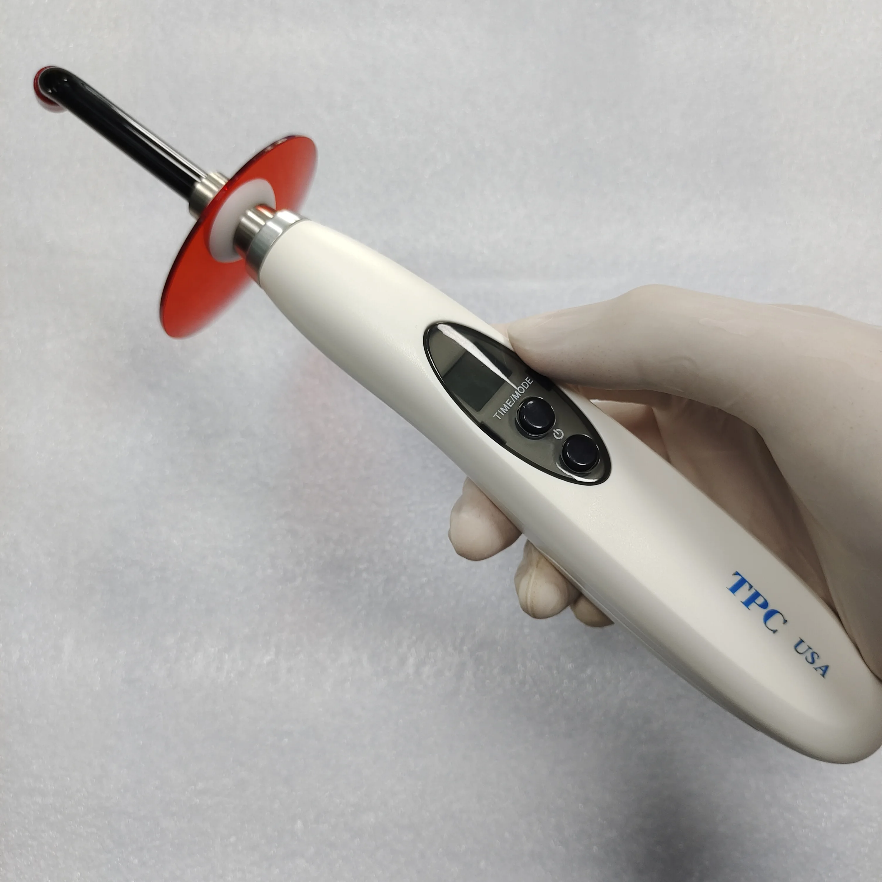 Dental Curing Light TPC Wireless Light Curing Machine UV Curable High-lighted LED Composite Resin Materials Cure in 5-10