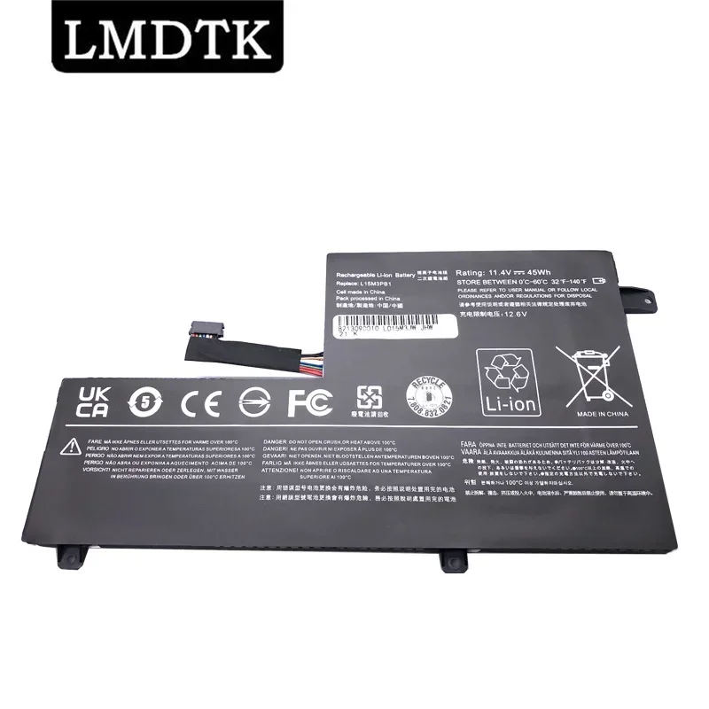 LMDTK New L15M3PB1 L15L3PB1 Laptop Battery For Lenovo IdeaPad N22 N22-20 N42-20 5B10K88047 5B10K88048