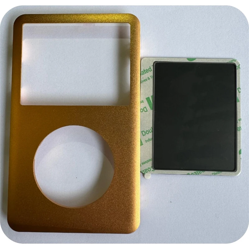 NONE Ersatz metall abdeckung für die Frontplatte für den iPod classic 6., 6,5., 7., 7,5. Generation (80GB, 120GB, 160GB) -rot, lila, grün, silber 5