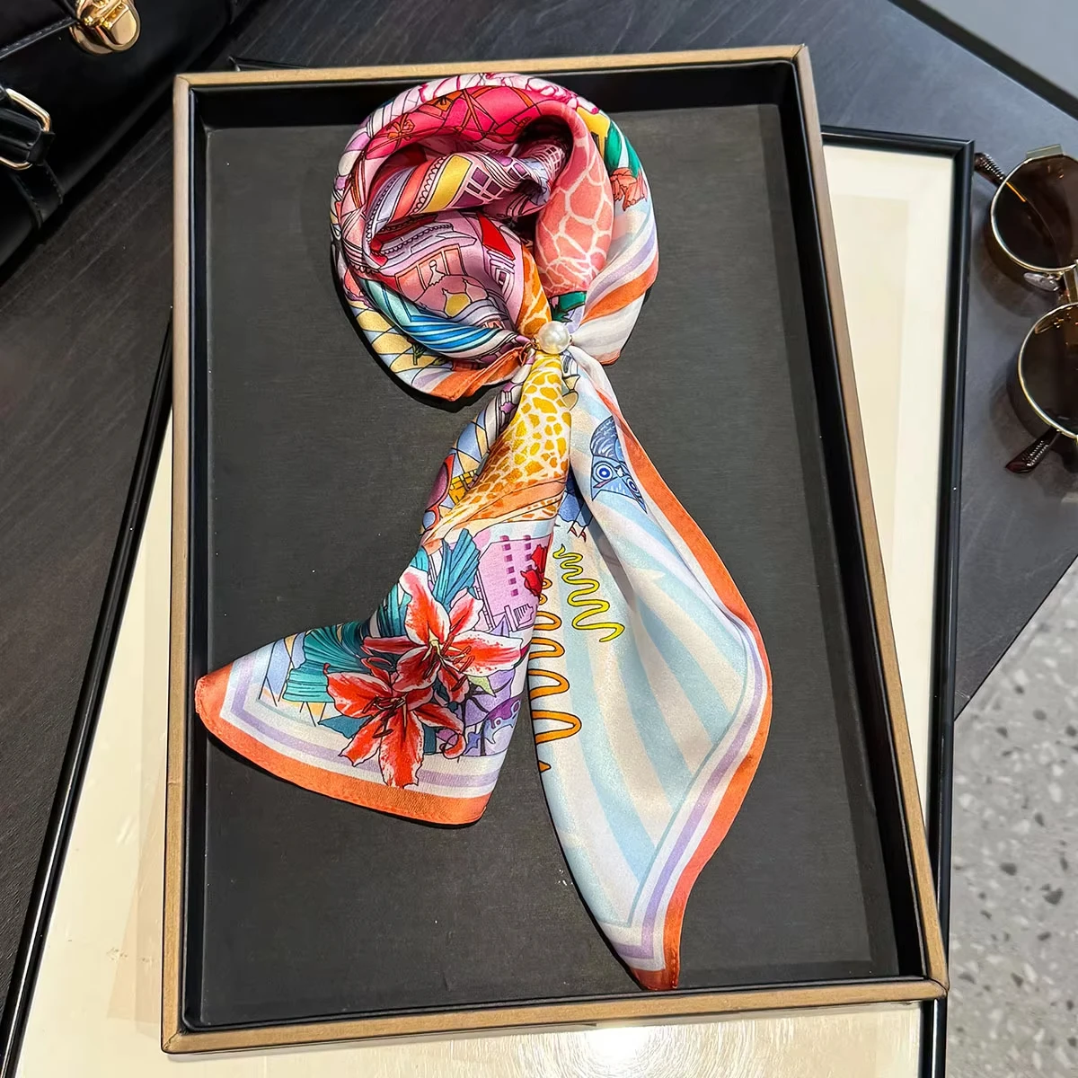 Thumbnail 3 - #37 Ranked Silk Neck Scarf Picks in 2026