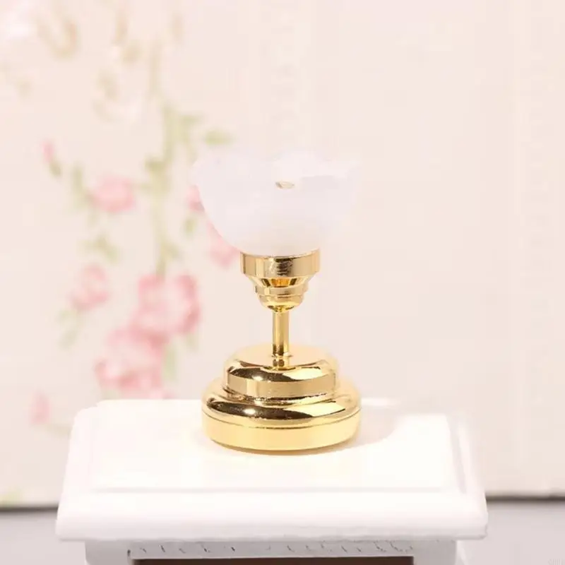 

Bedroom Furnishings Chandelier Ceiling Lamp Model Decorations Pretend Playset