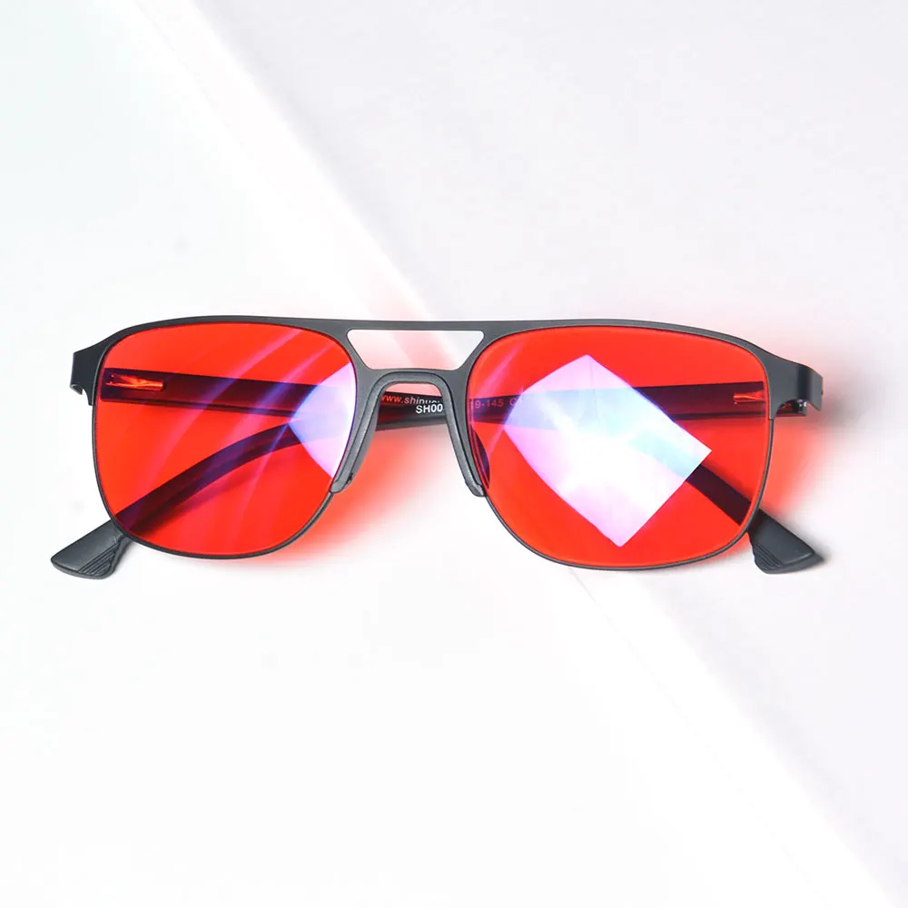 SHINU blue light blocking glasses Photochromic Glasses Blue Light Eyeglasses gamer protection glasses rest glasses Metal Frame