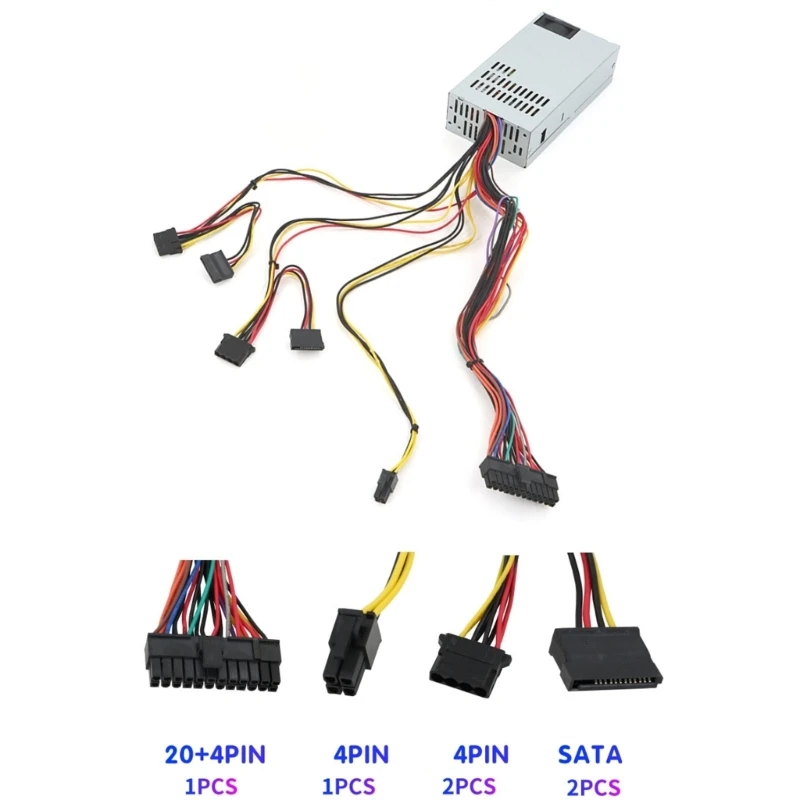 Imagem -04 - Mini Psu 1u Pequeno pc para o Case Atx Potência Desktop pc Chassis Suppl 200w